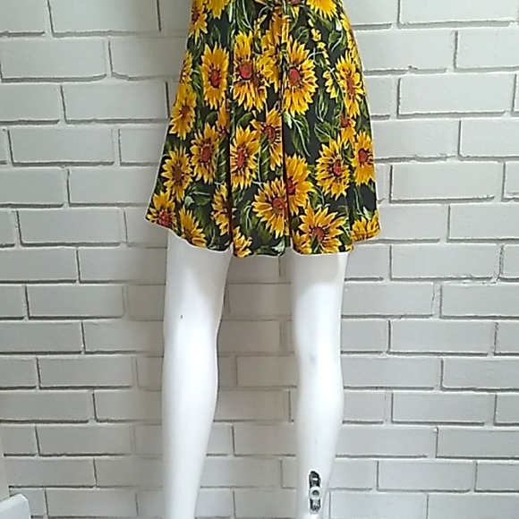 Sunflower Mini Tie Back Sundress..       See Measurements. - Picture 8 of 8